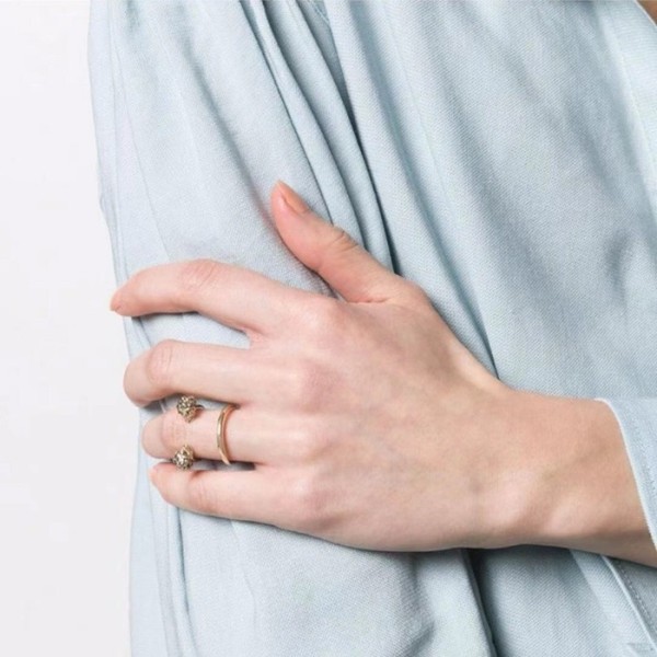 ✨알렉산더 맥퀸 여성 골드 반지 - Alexander Mcqueen Womens Gold Rings - acc1880x