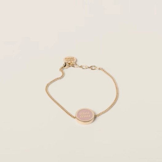 ❤미우미우 여성 골드 팔찌 - Miumiu Womens Gold Bangle - acc1894x