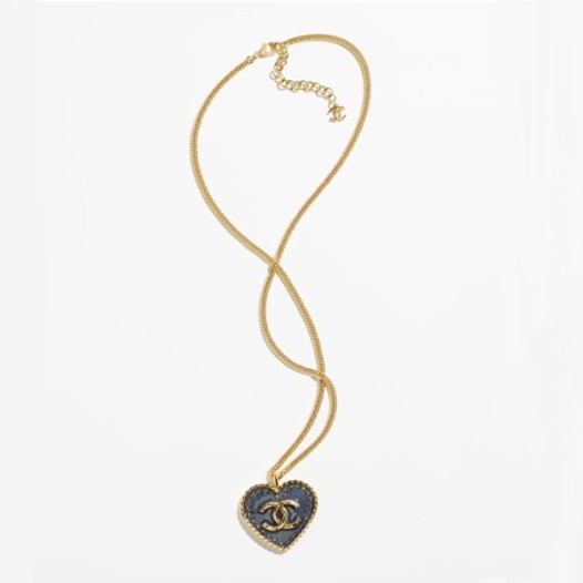 ❤샤넬 여성 하트 목걸이 - Chanel Womens Gold Necklace - acc1909x