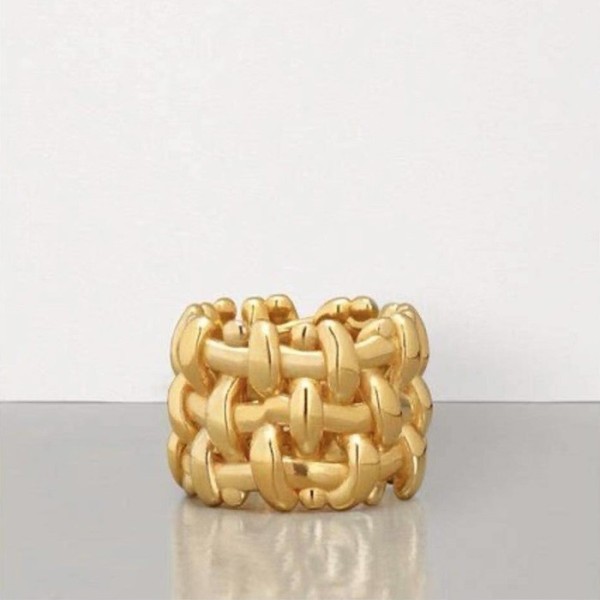 ✨보테가베네타 여성 골드 반지 - Bottega veneta Womens Gold Ring - acc1912x