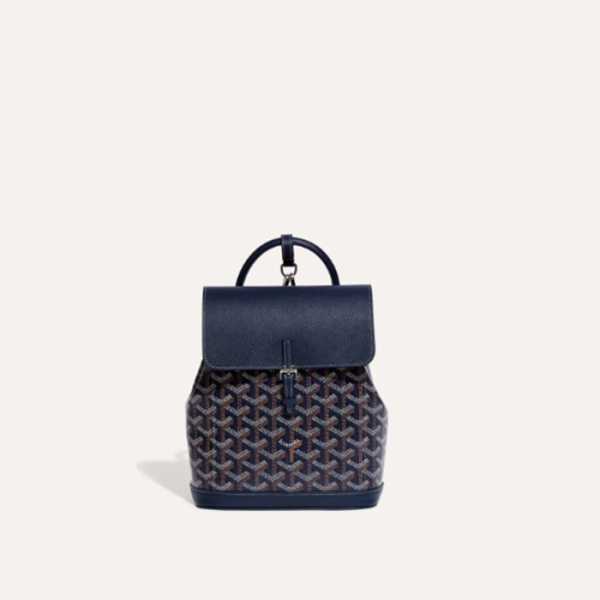 ❤고야드 여성 네이비 알팡 미니 백팩 - Goyard Womens Alpin Mini Back Pack - gob1037x
