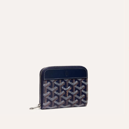 ❤고야드 남/녀 마티뇽 네이비 지갑 PM - Goyard Unisex Matignon Wallets - gow42x