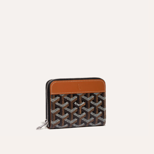 ❤고야드 남/녀 마티뇽 블랙 탄 지갑 PM - Goyard Unisex Matignon Walles - gow45x