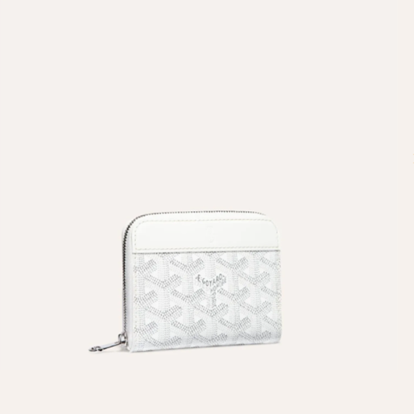 ✨고야드 남/녀 마티뇽 화이트 지갑 PM - Goyard Unisex Matignon Wallets - gow51x