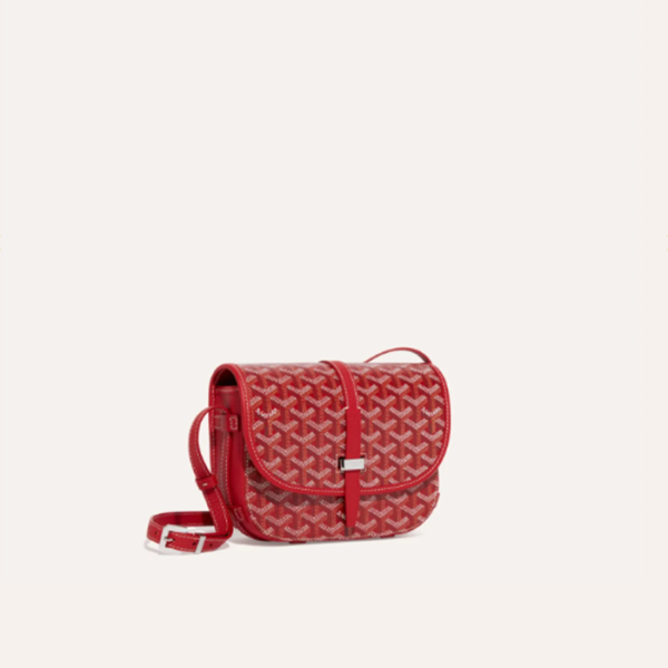✨고야드 여성 레드 벨베데르 백 PM - Goyard Womens Belvedere Bag - gob1099x