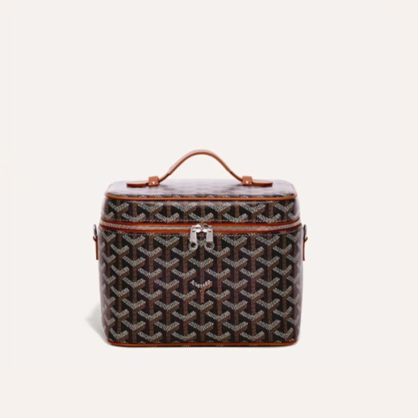 ✨고야드 여성 블랙 탄 뮤즈 바니티 - Goyard Womens Muse Vanity - gob1151x