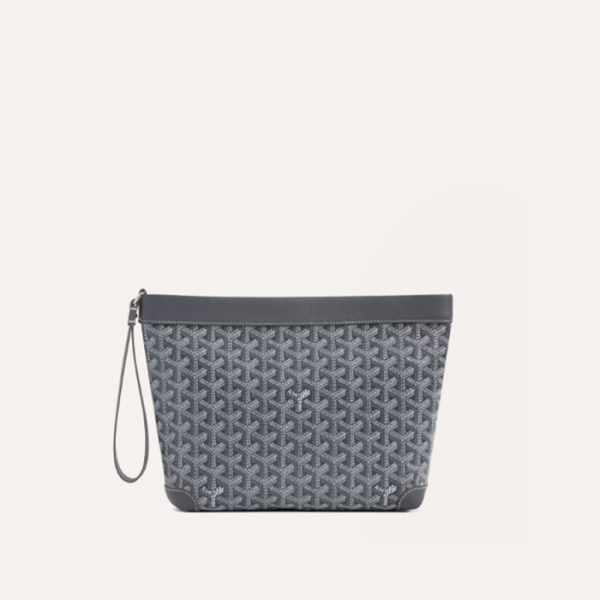 ✨고야드 남/녀 그레이 콘티 파우치 - Goyard Unisex Conti Pouch - gob1171x