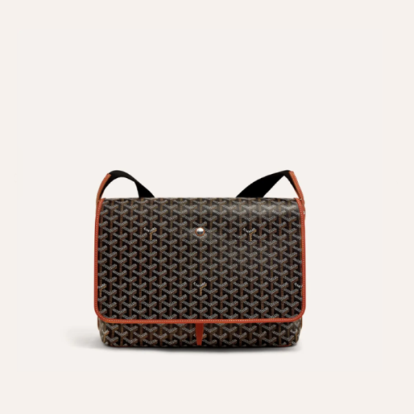 ✨고야드 남성 블랙 탄 카페티엔 메신저 백 - Goyard Mens Capetien Bag - gob1197x