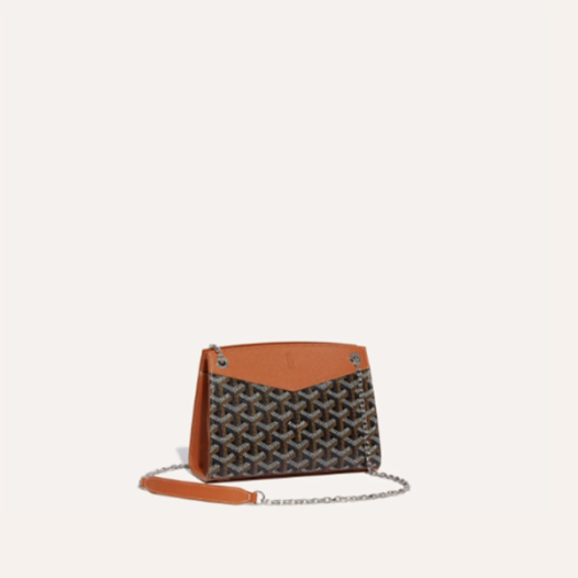 ❤고야드 여성 블랙 탄 스트럭쳐 루엣뜨 백 미니 - Goyard Womens Mini Structure Rouette Bag - gob1202x