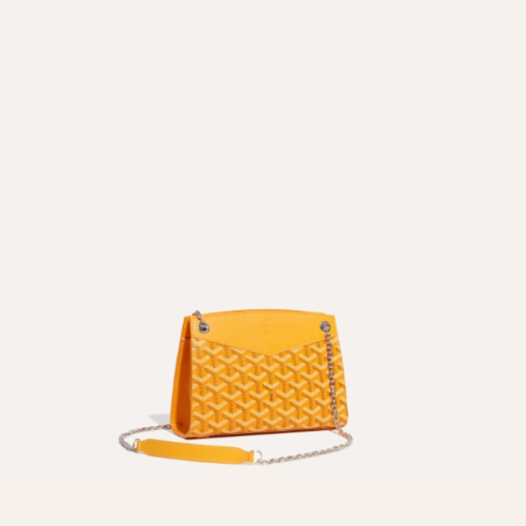 ❤고야드 여성 옐로우 스트럭쳐 루엣뜨 백 미니 - Goyard Womens Mini Structure Rouette Bag - gob1209x