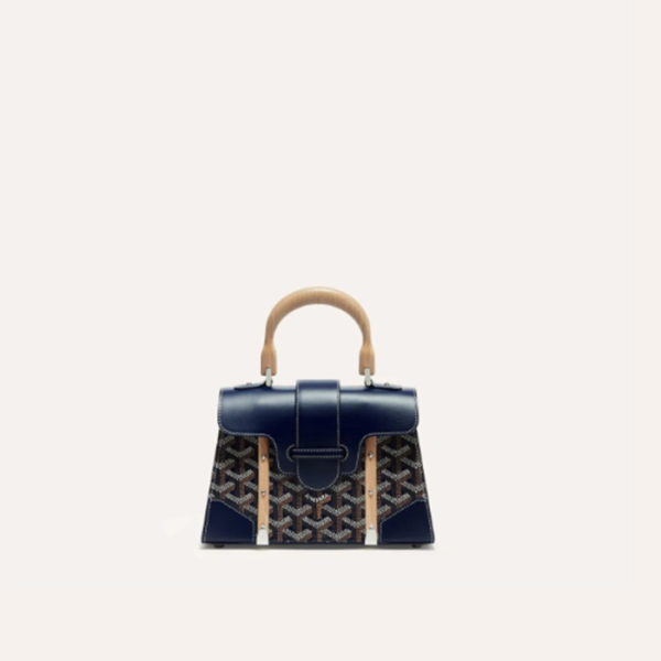 ✨고야드 여성 네이비 스트럭쳐 사이공 백 미니 - Goyard Womens Mini Structure Saigon Bag - gob1212x