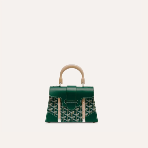 ✨고야드 여성 그린 스트럭쳐 사이공 백 미니 - Goyard Womens Mini Structure Saigon Bag - gob1214x
