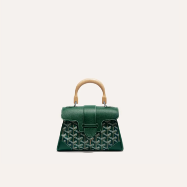 ✨고야드 여성 그린 소프트 사이공 백 미니 - Goyard Womens Mini Saigon Bag - gob1236x