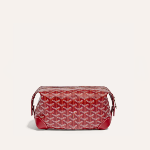 ❤고야드 남/녀 레드 볼링 25 클러치 - Goyard Unisex Bowling 25 Toiletry Bag - gob1330x