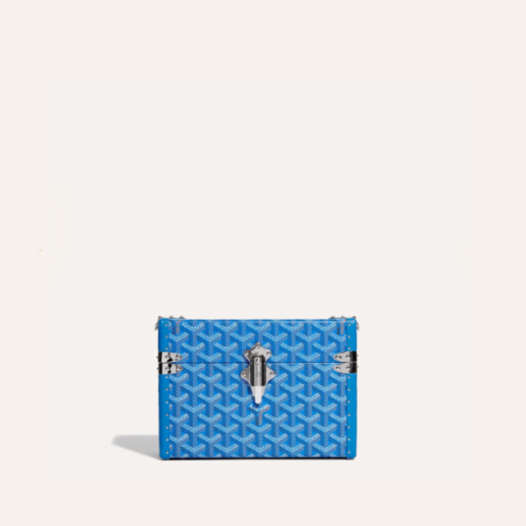 ❤고야드 남/녀 블루 카세트 트렁크 백 - Goyard Unisex Cassette Trunk Bag - gob1387x