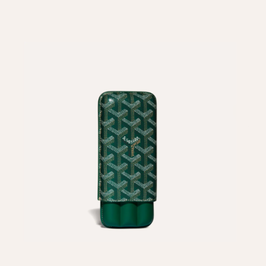❤고야드 남성 그린 처칠 3 시가 케이스 - Goyard Mens Churchill 3 Cigar Case - gow165x