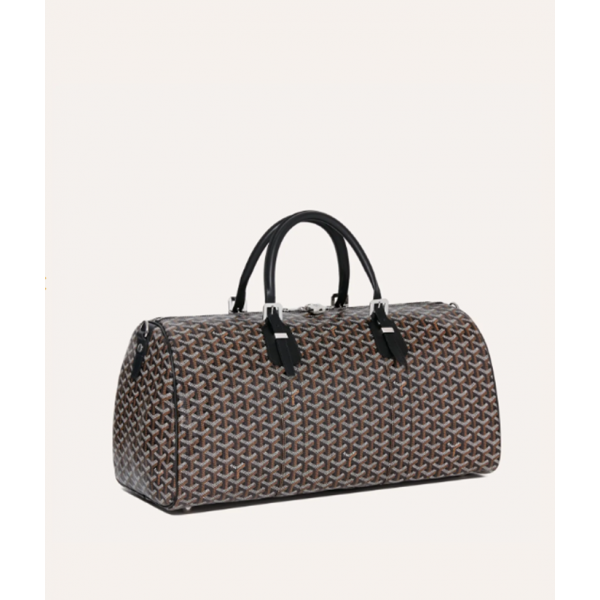 ✨고야드 남/녀 블랙 보스턴 백 45/50 - Goyard Unisex Boston Bag 45/50 - go1397x