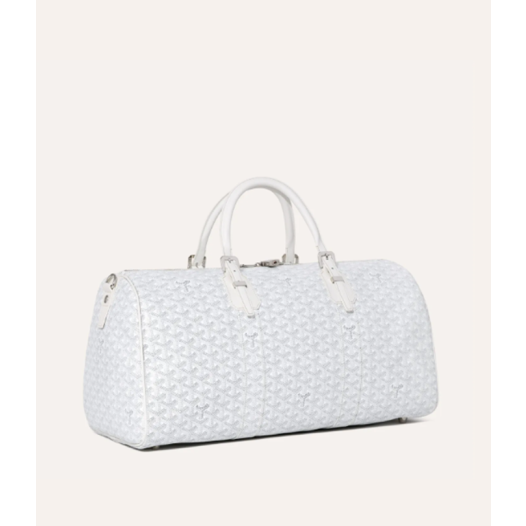 ❤고야드 남/녀 화이트 보스턴 백 45/50 - Goyard Unisex Boston Bag 45/50 - go1405x