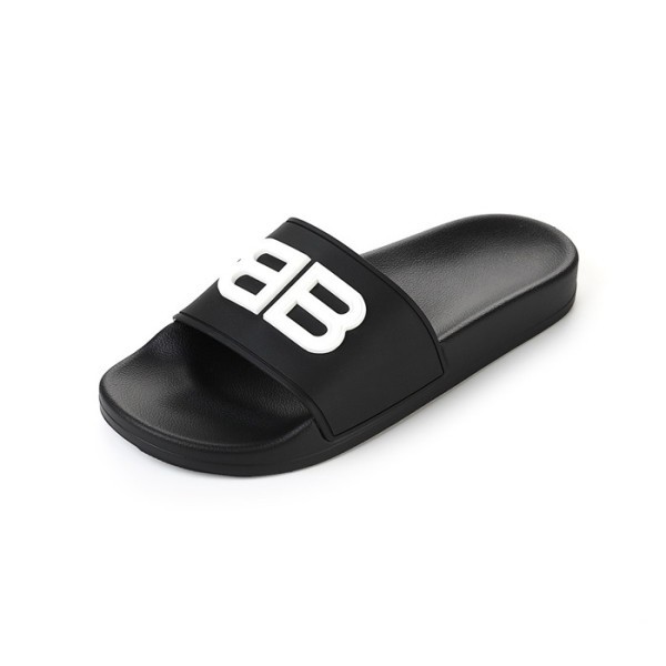 ✨발렌시아가 남/녀 블랙 슬리퍼 - Balenciaga Unisex Black Slippers - bas208x