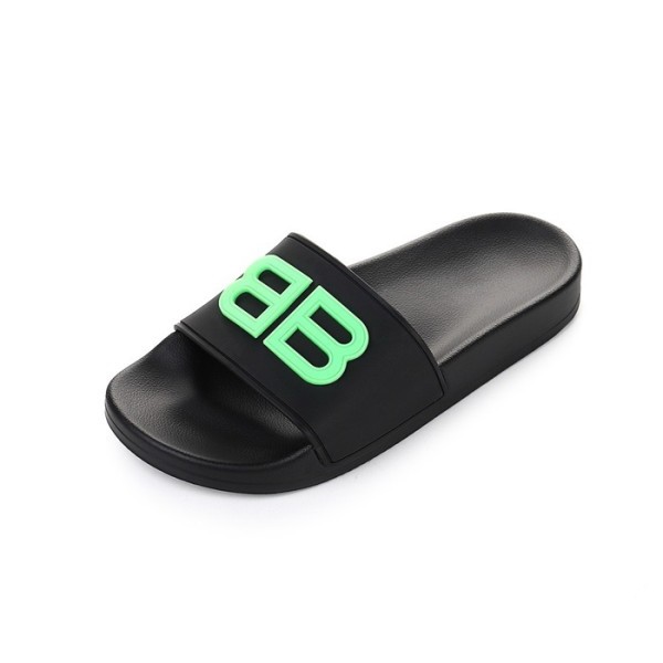 ✨발렌시아가 남/녀 블랙 슬리퍼 - Balenciaga Unisex Black Slippers - bas213x