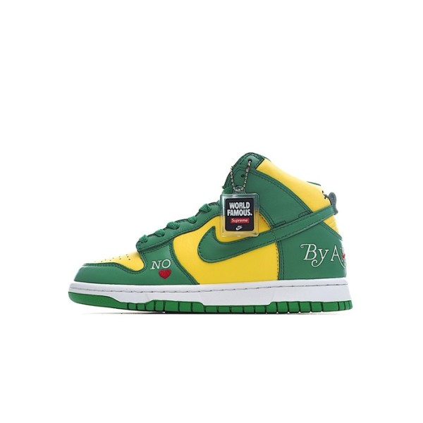 ✨나이키 남/녀 그린 하이탑 스니커즈 - Nike SB Dunk High Unisex Sneakers - nis302x