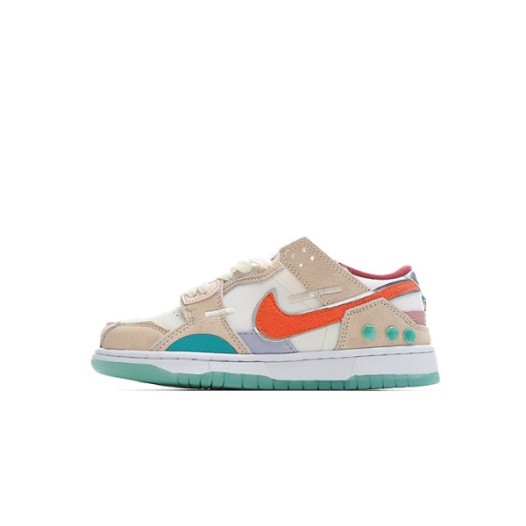 ❤나이키 남/녀 베이지 스니커즈 - Nike Dunk Scrap Unisex Sneakers - nis313x