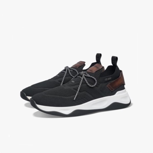 ❤벨루티 남성 블랙 스니커즈 - Berluti Mens Shadow Sneakers - ber324x