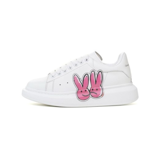 ❤알렉산더 맥퀸 남/녀 화이트 스니커즈 - Alexander McQueen Unisex White Sneakers - aqs338x