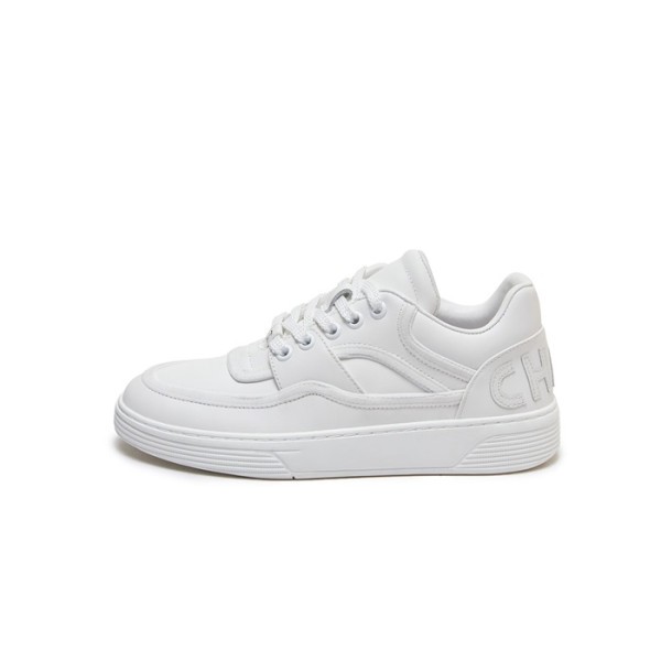 ✨샤넬 여성 화이트 스니커즈 - Chanel Womens White Sneakers - chs371x
