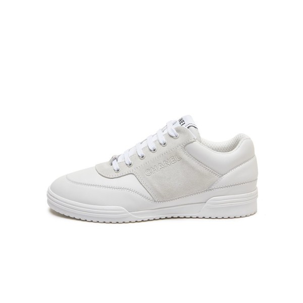 ✨샤넬 여성 화이트 스니커즈 - Chanel Womens White Sneakers - chs374x