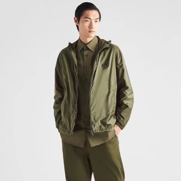 ✨프라다 남성 카키 자켓 - Prada Mens Khaki Jackets - prc360x