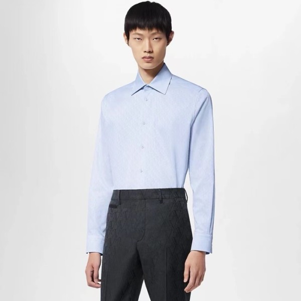 ✨루이비통 남성 블루 셔츠 - Louis vuitton Mens Blue Shirts - lvc358x