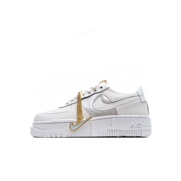 ✨나이키 남/녀 화이트 스니커즈 - Nike Air Force 1 Unisex Sneakers - nis425x