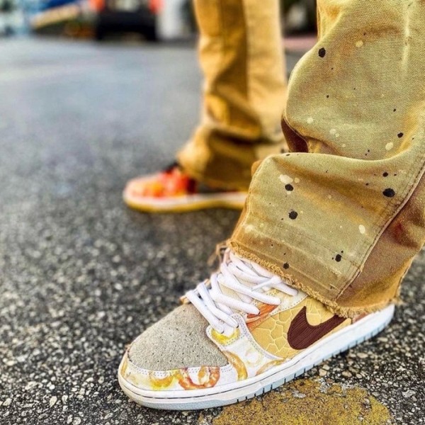 ✨나이키 남/녀 그린 스니커즈 - Nike SB Dunk Low Unisex Sneakers - nis436x