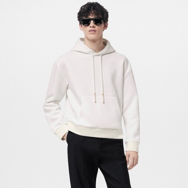✨루이비통 남성 화이트 후디 - Louis vuitton Mens White Hoodie - lvc356x