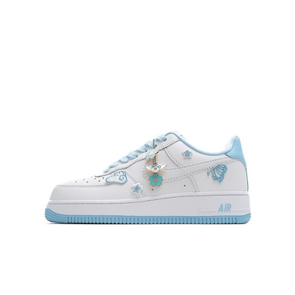 ✨나이키 남/녀 블루 스니커즈 - Nike Air Force 1 Unisex Sneakers - nis446x