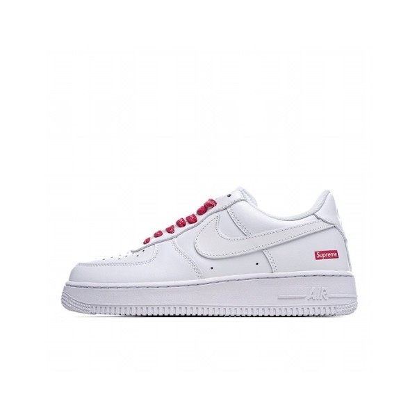 ✨나이키 남/녀 화이트 스니커즈 - Nike Air Force 1 Unisex Sneakers - nis463x