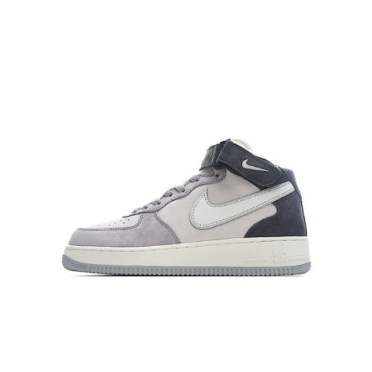 ❤나이키 남/녀 그레이 하이탑 스니커즈 - Nike Air Force 1 Unisex Sneakers - nis483x