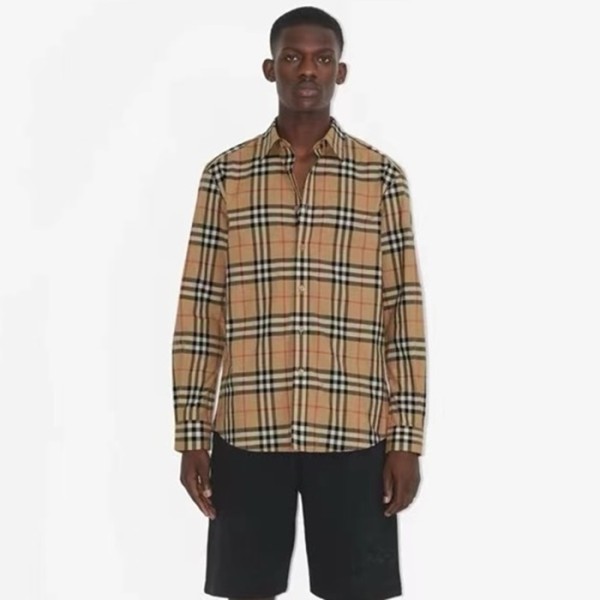 ✨버버리 남성 베이지 셔츠 - Burberry Mens Beige Shirts - buc313x