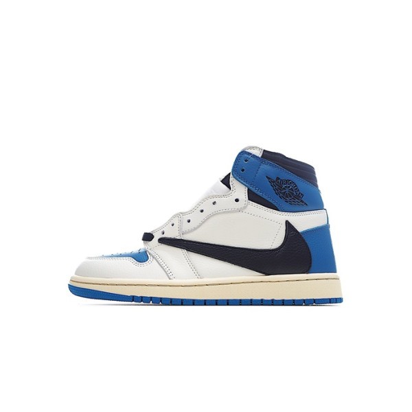 ✨나이키 남/녀 블루 하이탑 스니커즈 - Nike Air Jordan 1 Unisex Sneakers - nis495x