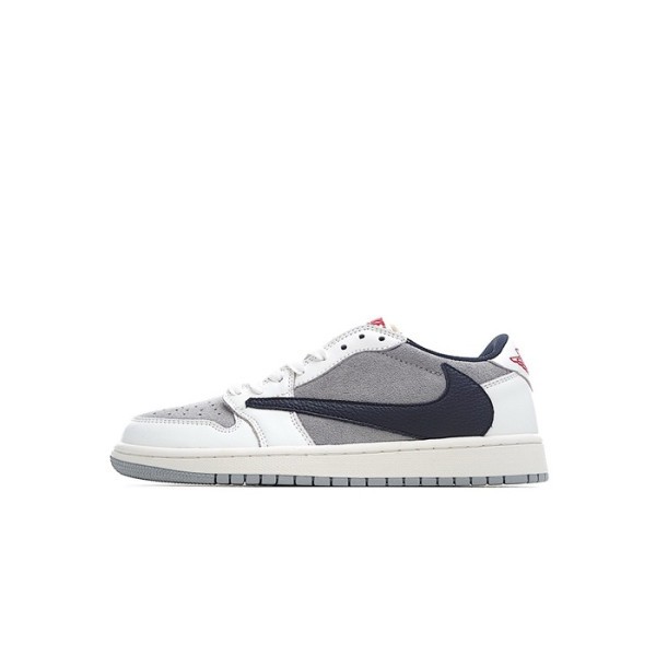 ✨나이키 남/녀 그레이 스니커즈 - Nike Air Jordan 1 Low Unisex Sneakers - nis504x