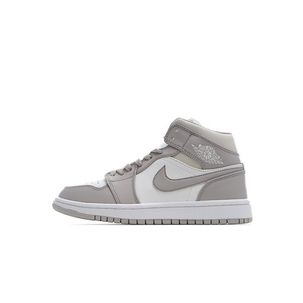 ✨나이키 남/녀 그레이 하이탑 스니커즈 - Nike Air Jordan 1 Mid Unisex Sneakers - nis509x