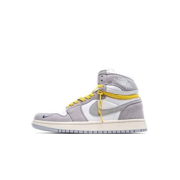 ✨나이키 남/녀 그레이 하이탑 스니커즈 - Nike Air Jordan 1 Unisex Sneakers - nis511x