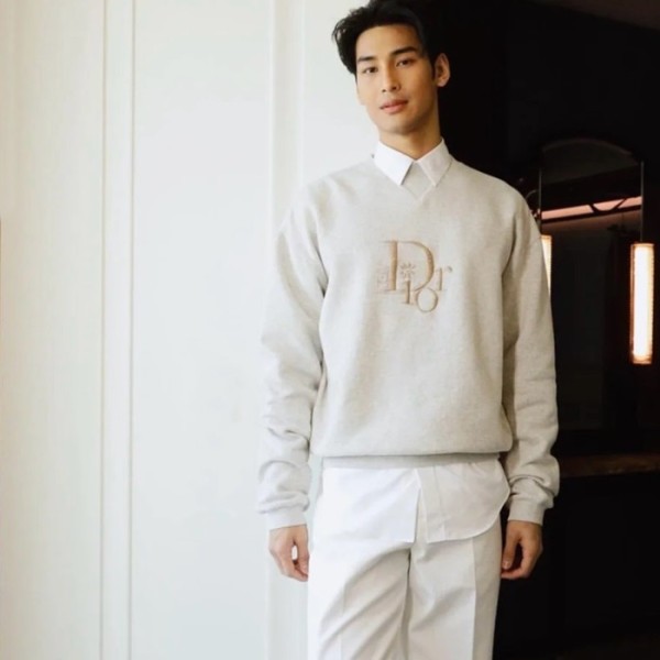 ✨디올 남성 그레이 니트 - Dior Mens Gray Kntis - dic388x