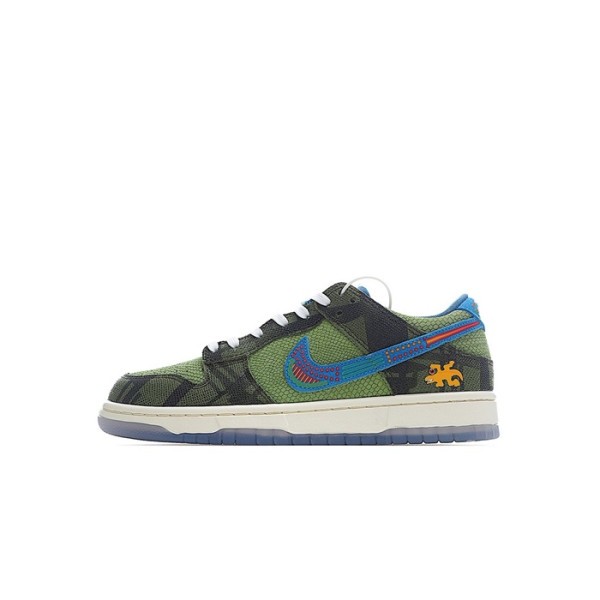 ✨나이키 남/녀 카키 스니커즈 - Nike SB Dunk Low Unisex Sneakers - nis544x