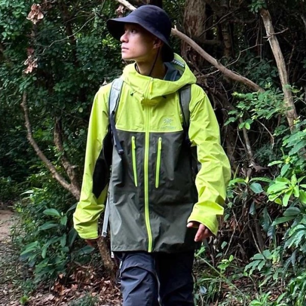 ✨아크테릭스 남성 카키 방풍 자켓 - Arcteryx Mens Khaki Jackets - arc394x