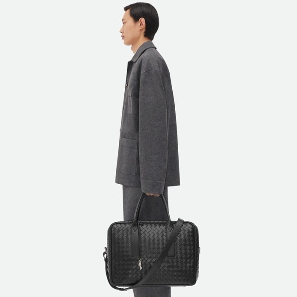 ✨보테가베네타 남성 블랙 서류가방 - Bottega Veneta Mens Black Business Bag - bvb1492x