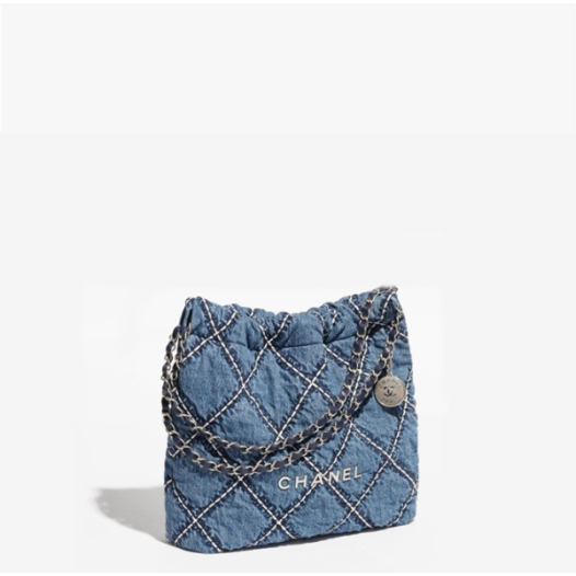 ❤샤넬 여성 24p 블루 22백 - Chanel Womens Blue 22 Bag - chb1516x