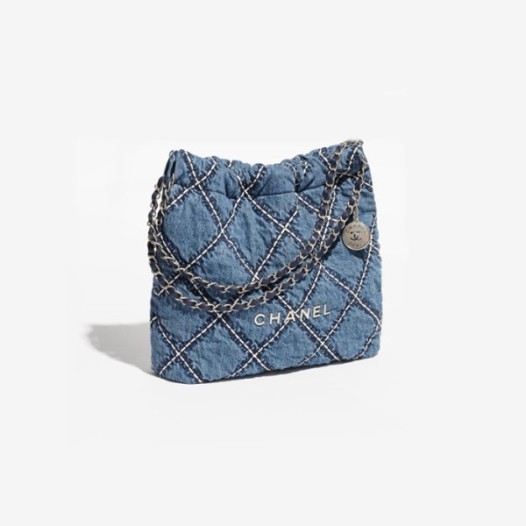❤샤넬 여성 24p 블루 22백 - Chanel Womens Blue 22 Bag - chb1516x