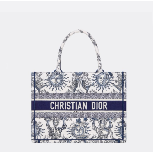 ❤디올 여성 네이비 북토트 - Dior Womens Navy Book Tote - dib1530x
